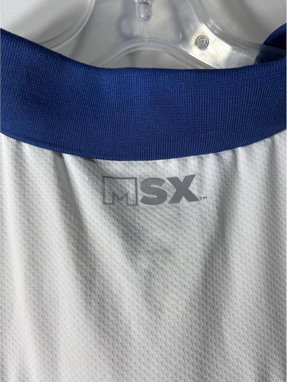 Men's Buffalo Bills MSX by Michael Strahan Color Block Performance Polo XL - Picture 11 of 15